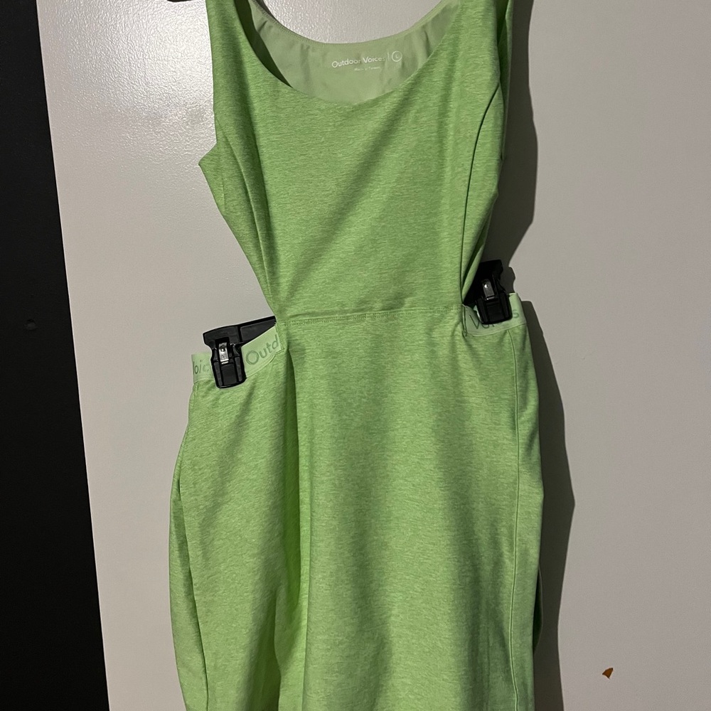 Outdoor Voices Court Dress Green L